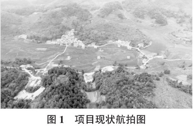 贵州贵阳田园综合体现状航拍图