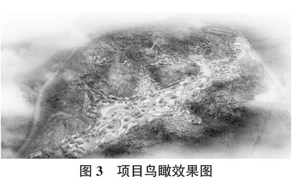 贵州贵阳田园综合体鸟瞰效果图