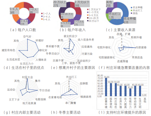 红光村调研问卷数据统计结果