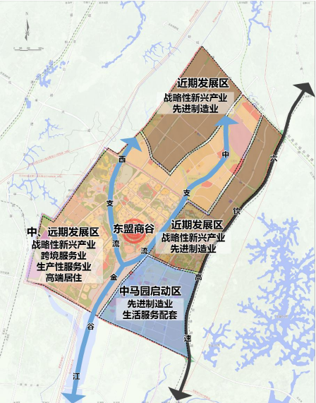 中马钦州产业开发区规划编制 第四代产业开发区规划案例 