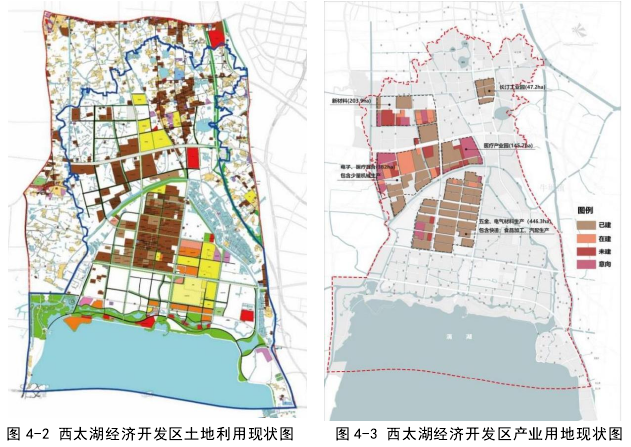 常州西太湖经济开发区产业用地现状