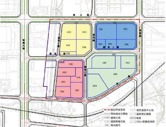 图 4-22 集聚区分地块开发索引