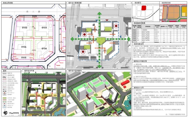 图 4-23 01 街区单元控制图则