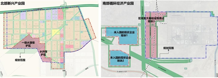 高新区现行规划范围与“三区三线”划定矛盾图