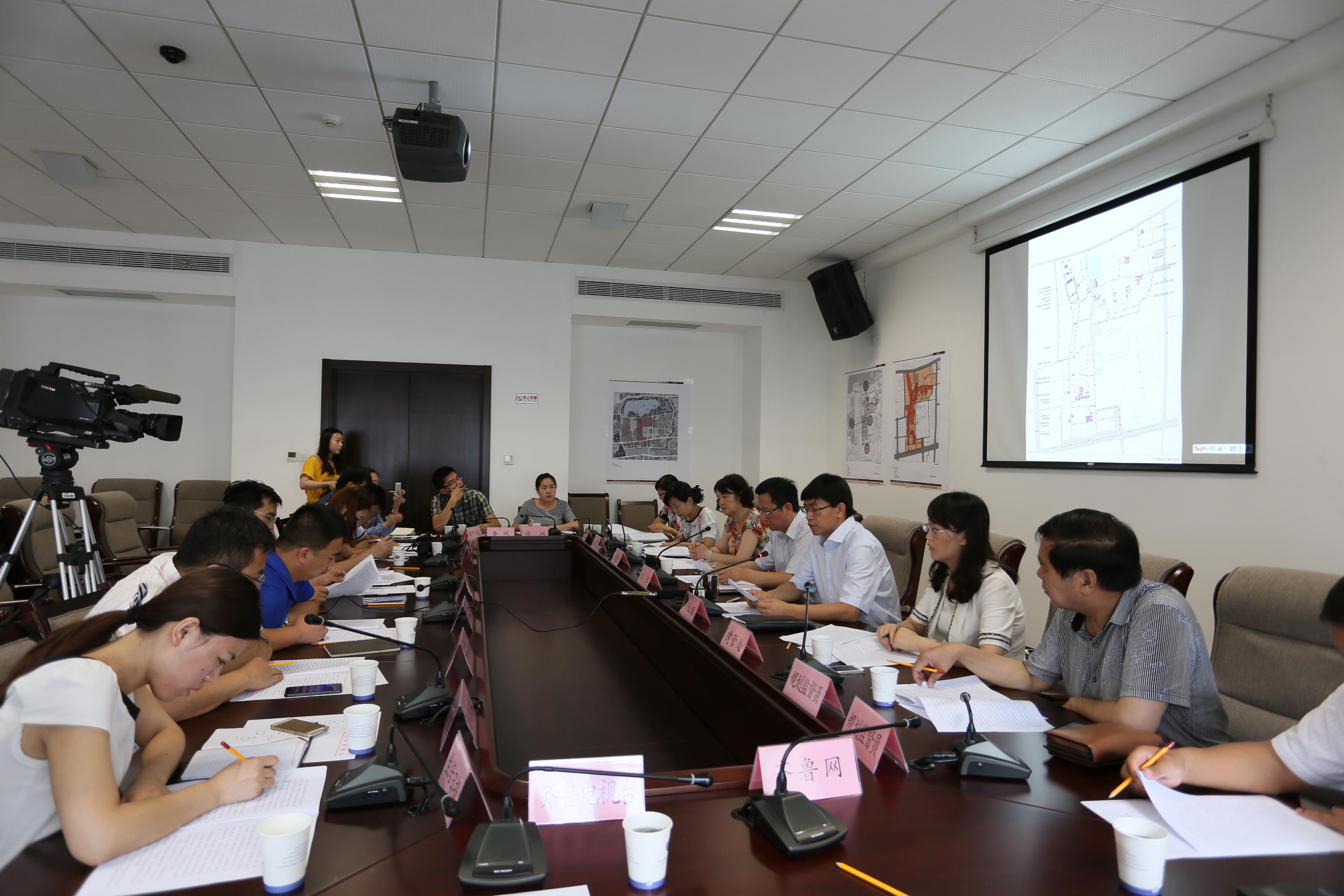 济南市规划局召开2015年第2期规划新闻通报会