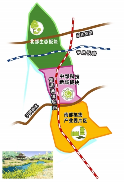 生态科技新城规划效果图