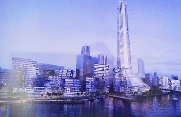 生态科技 新城规划:水岸边 花园里 万象坊