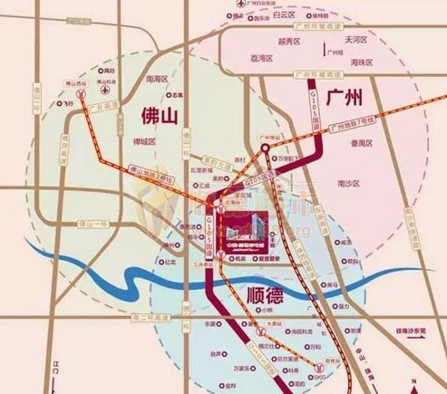 广东省顺德区轨道交通产业