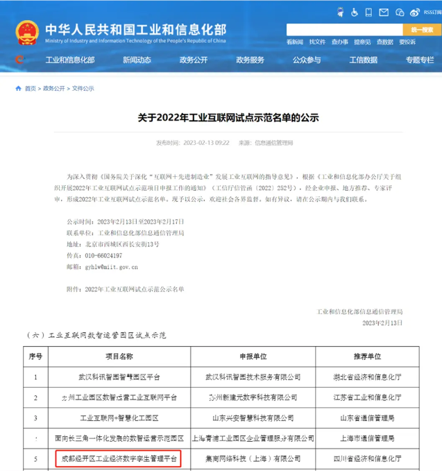 数智运营园区试点示范名单 数智运营园区试点示范名单
