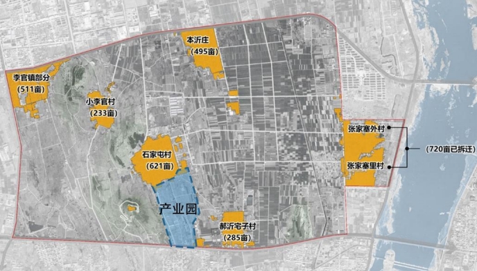 临沂市茶山通航产业园规划设计
