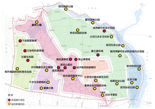 茶山风景区及周边区域概念性