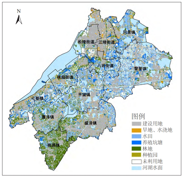 吴江区自然地理格局